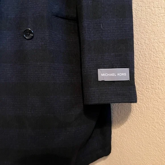 Michael Kors Double Breasted Wool Coat -‎ NWT - 46R
